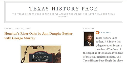 Texas History Page Blogspot